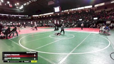 55 lbs Quarterfinal - Riggins Gardner, PWCA vs Sergio Freeman, RTLA