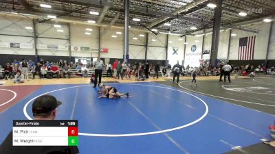 62 lbs Quarterfinal - Mazzy Pick, Team Aggression vs Mason Weight, Roseburg Mat Club