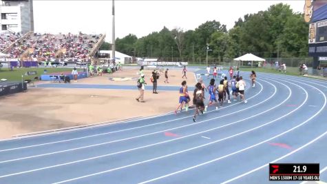 Youth Boys' 1500m, Finals 1 - Age 17-18