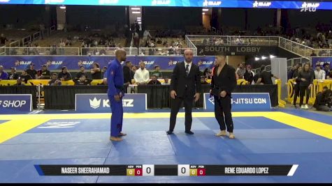 Rene Eduardo Lopez vs Naseer Sheerahamad 2026 Pan Jiu Jitsu IBJJF Championship