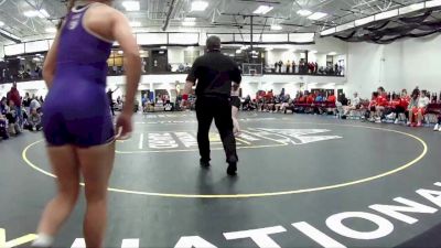 124 lbs Round 3 (16 Team) - Abigail Geairn, Albion vs Ella McDonald, Frostburg Sate University