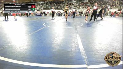 110 lbs Round Of 16 - Charlie Robinson, Best Trained vs Fernando Sierra, OKC Saints Wrestling