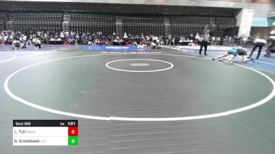 190 lbs Round Of 64 - Logan Tull, Wasatch vs Beau Brockbank, La Costa Canyon