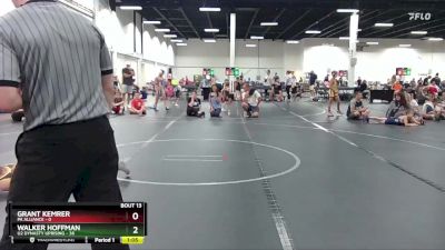 76 lbs Round 5 (6 Team) - Walker Hoffman, U2 Dynasty Uprising vs Grant Kemrer, PA Alliance