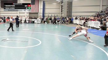 6 - 157 lbs Quarterfinal - Noah Ayers, Westfield vs Mason Park, Mountain View