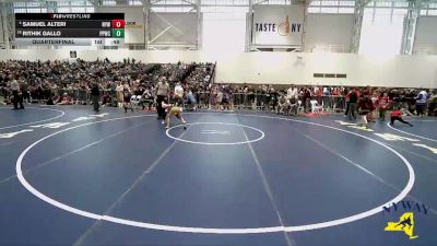 70 lbs Quarterfinal - Rithik Gallo, Pittsford Panthers Wrestling Club vs Samuel Alteri, Niskayuna Youth Wrestling