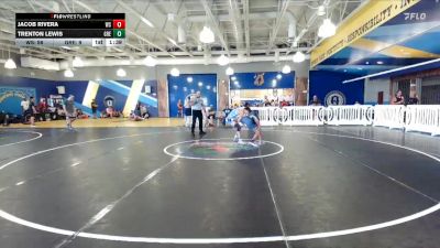 120 lbs Round 7 (8 Team) - Jacob Rivera, Westside Wrestling vs Trenton Lewis, Greasers