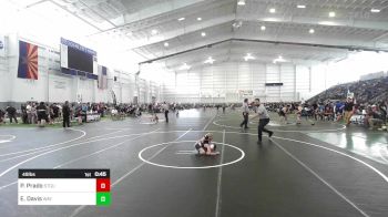 49 lbs Final - Patrick Prado, Stout Wrestling Academy vs Enzo Davis, Way Out West