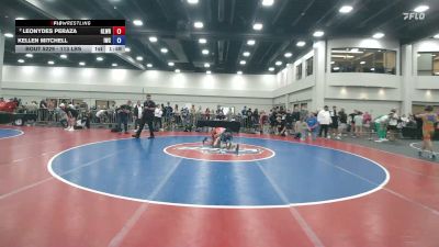 113 lbs Cons. Rd Of 16 - Leonydes Peraza, Gladiator Wrestling vs Kellen Mitchell, Ironclad Wrestling Club