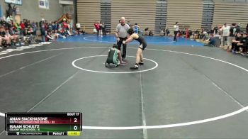 119 lbs Round 5: 12:00pm Sat. - Anan Siackhasone, South Anchorage High School vs Isaiah Schultz, Colony High School
