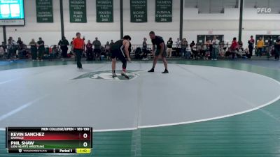 181-190 lbs Round 2 - Kevin Sanchez, Danville vs Phil Shaw, Lion Hearts Wrestling