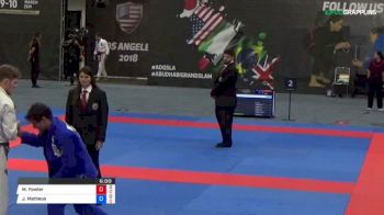 Victor Hugo Marques vs Waldyr Filho 2018 Abu Dhabi Grand Slam Los Angeles
