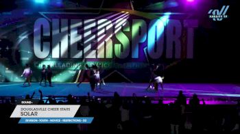 Douglasville Cheer Stars - Solar [2023 L1 Youth - Novice - Restrictions - D2] 2023 CHEERSPORT National All Star Cheerleading Championship