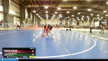140 lbs Rd# 9- 2:15pm Saturday Final Pool - Cougar Betts, Sons Of Atlas vs Mason Savidan, Aggression Legionaries
