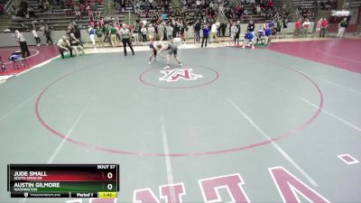 150 lbs Champ. Round 1 - Austin Gilmore, Washington vs Jude Small, South Spencer