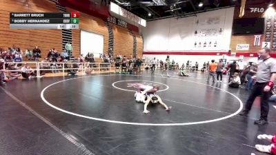 106 lbs Cons. Semi - Bobby Hernandez, Cody vs Barrett Bruch, Torrington