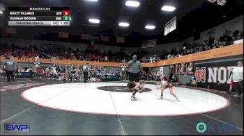 52 lbs Quarterfinal - Rhett Villines, Weatherford Youth Wrestling vs Gunnar Brown, Duncan Demon Wrestling