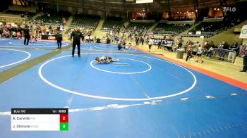 46 lbs Final - AJ Carwile, Pin-King All Stars vs Jaxon Ditmore, Dark Cloud Wrestling Club