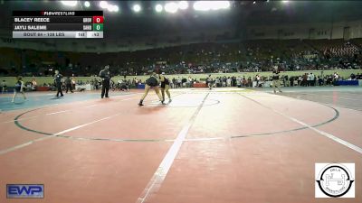 138 lbs Consi Of 16 #2 - Blacey Reece, Grove vs Jayli Saleme, Sand Springs Jr High