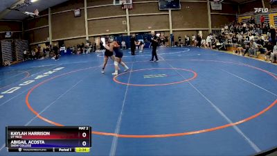 180 lbs Cons. Round 2 - Kaylah Harrison, UT Tech vs Abigail Acosta, Snow College