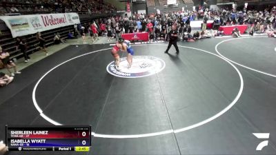 190 lbs Placement Matches (16 Team) - Sherleen Lainez, TCWA-GR vs Isabella Wyatt, NAWA-GR