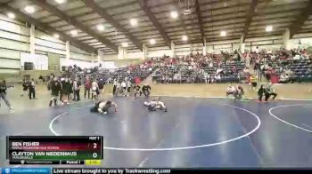 109 lbs Cons. Round 3 - Clayton Van Niederhausern, Taylorsville vs Ben Fisher, Maple Mountain High School