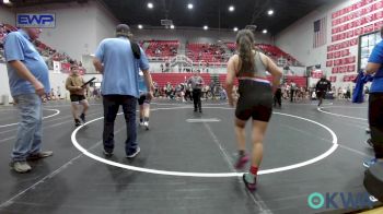 100 lbs Round Of 16 - Nevaeh Smith, Smith Wrestling Academy vs Maximus Gray, Division Bell Wrestling