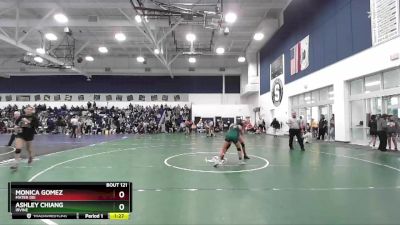 115 lbs Champ. Round 2 - Monica Gomez, Mater Dei vs Ashley Chiang, Irvine