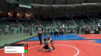 60 lbs Rr Rnd 2 - John Dobbins III, Indiv vs Annalisa Smothermon, Purler Wrestling Academy