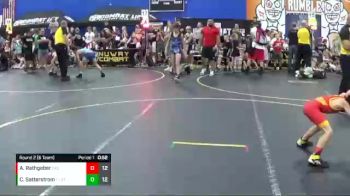 60 lbs Round 2 (6 Team) - Anden Rathgeber, East Kansas Eagles vs Cal Satterstrom, The Funky Singlets Teal