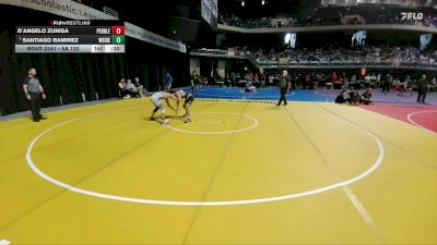 6A 120 lbs Cons. Semi - Santiago Ramirez, Houston Westside vs D`Angelo Zuniga, El Paso Pebble Hills