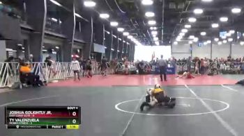 76 lbs Round 2 (6 Team) - Ty Valenzuela, Morris Fitness vs Joshua Golightly Jr., East Coast Elite