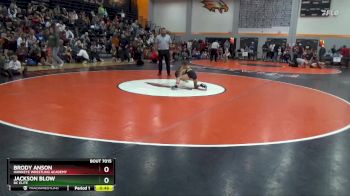 B-11 lbs Quarterfinal - Brody Anson, Hawkeye Wrestling Academy vs Jackson Blow, DC Elite
