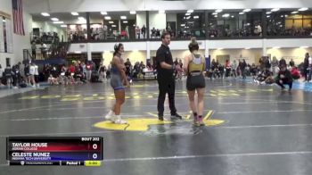 143 lbs Cons. Round 2 - Taylor House, Adrian College vs Celeste Nunez, Indiana Tech University