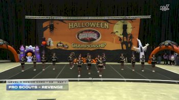 Pro Scouts - REVENGE [2025 L3 Senior Coed - D2 Day 1] 2025 Cheer Power San Antonio Halloween Challenge