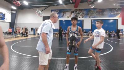 100 lbs Jacob Sillery, Indiana Blue vs Ronin Barro, New York Gold
