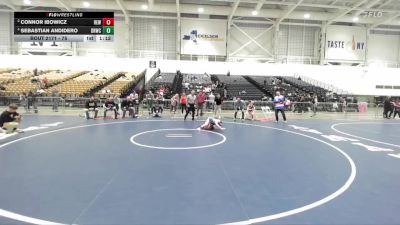 75 lbs 1st Place Match - Sebastian Andidero, Deep Roots Wrestling Club vs Connor Ibowicz, Revolution Elite Wrestling