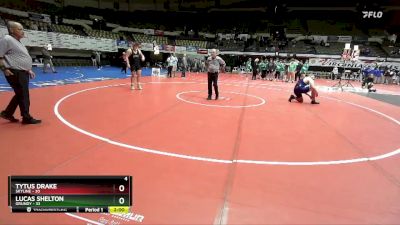 285 lbs Placement (16 Team) - Lucas Shelton, Grundy vs Tytus Drake, Skyline