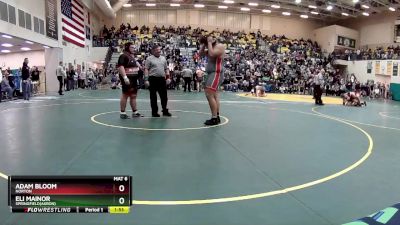 285 lbs Champ. Round 2 - Adam Bloom, NORTON vs Eli Mainor, SPRINGFIELD(Akron)