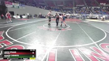 6A-150 lbs Champ. Round 2 - Jayce Strand, Westview vs Mason Carnrite, West Linn