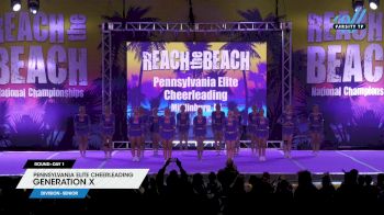 Pennsylvania Elite Cheerleading - Generation X [2024 L4 Senior Day 1] 2024 ACDA Reach the Beach Cheer Grand Nationals