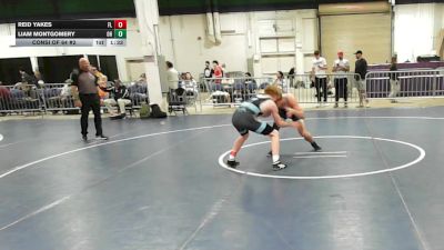 132 lbs Consi Of 64 #2 - Reid Yakes, FL vs Liam Montgomery, OH