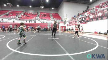 52 lbs Consolation - Knox Kincaid, Cowboy Wrestling Club vs Ethan Taylor, Unattached