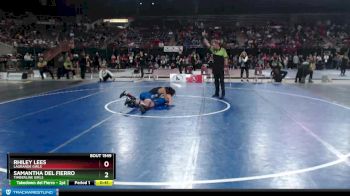 107G Cons. Round 4 - Rhiley Lees, LaGrande Girls vs Samantha Del Fierro, Timberline Girls