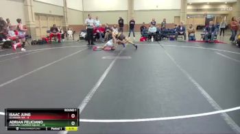 92 lbs Round 1 (6 Team) - Adrian Feliciano, Carolina Hammer Squad vs Isaac Jung, Glasgow WA