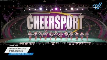 Universal Athletics - Pink Berets [2024 L2 Youth - D2 - Small - C Day 2] 2024 CHEERSPORT National All Star Cheerleading Championship