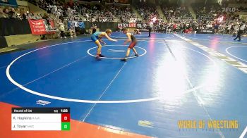 101 lbs Round Of 64 - Karson Hopkins, R.A.W. vs Jovanni Tovar, Miami Wrestling Club