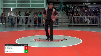 Match - Donovan Chavis, Nj vs Matthew Martin, Pa