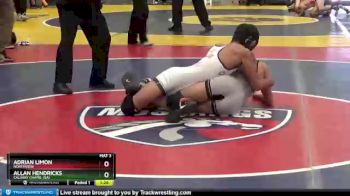 120 lbs Quarterfinal - Allan Hendricks, Calvary Chapel (sa) vs Adrian Limon, Northview