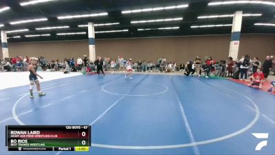 67 lbs Quarterfinal - Bo Rios, Best Trained Wrestling vs Rowan Laird, Heart And Pride Wrestling Club